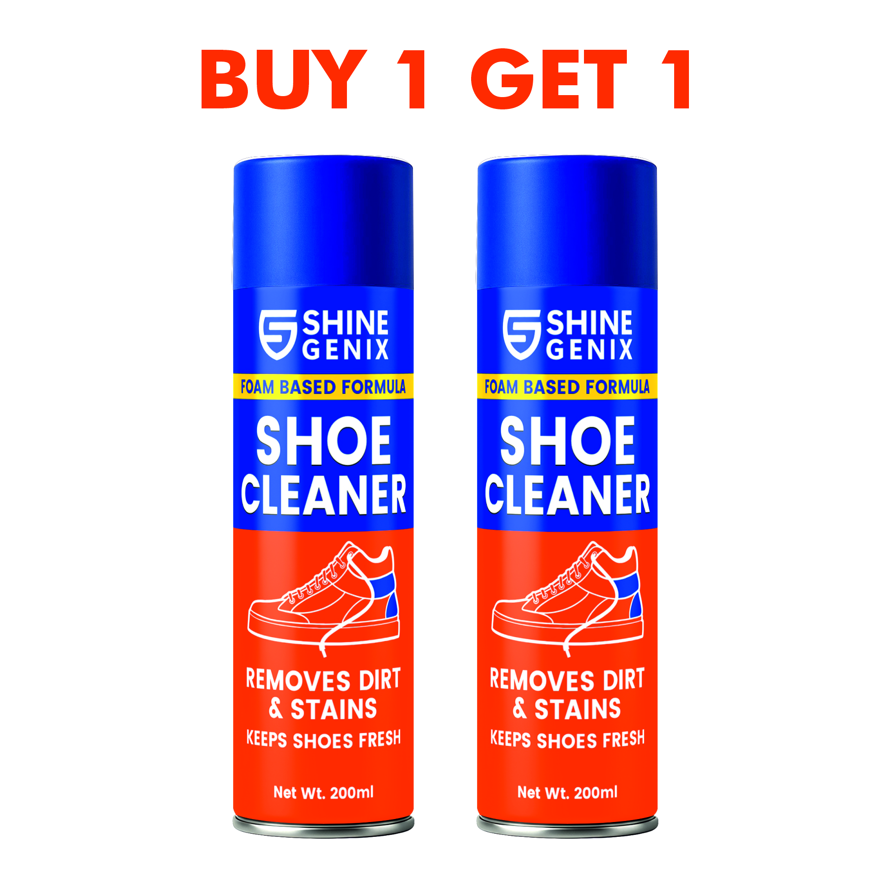 Indias #1 Foam-Based Footwear Cleaner Spray
